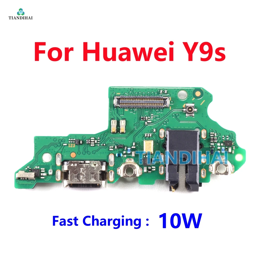 placa-de-carregamento-para-huawei-y9s-conector-usb-cabo-flexivel-e-modulo-de-microfone