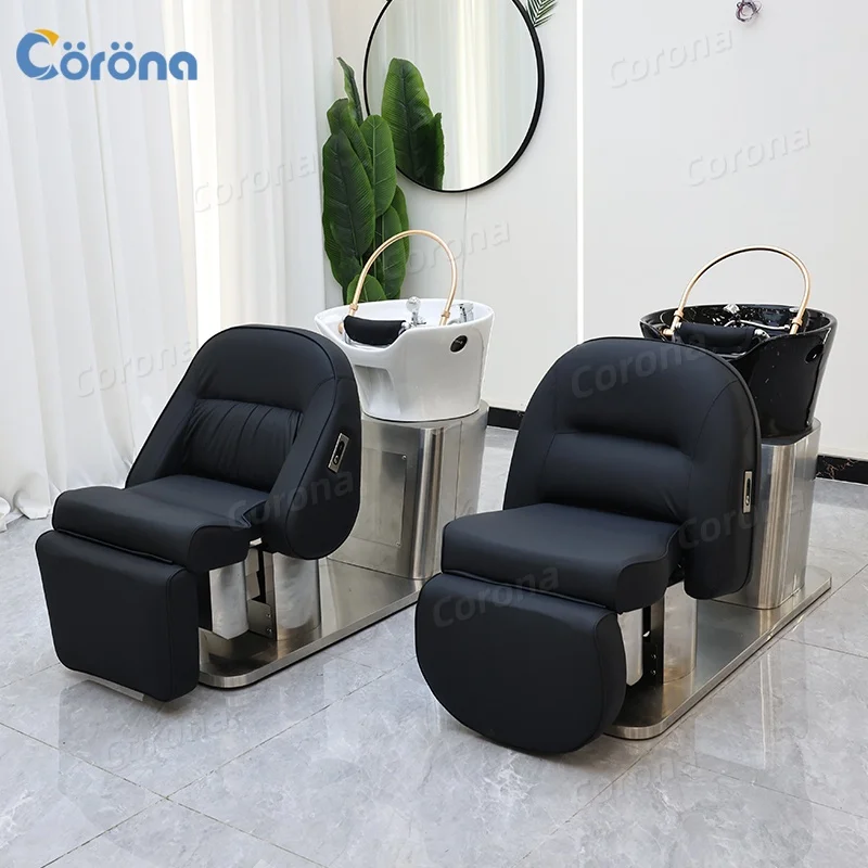 

Электрическое кресло-мойка класса люкс для салонов красоты с функцией раскладывания и массажем головы