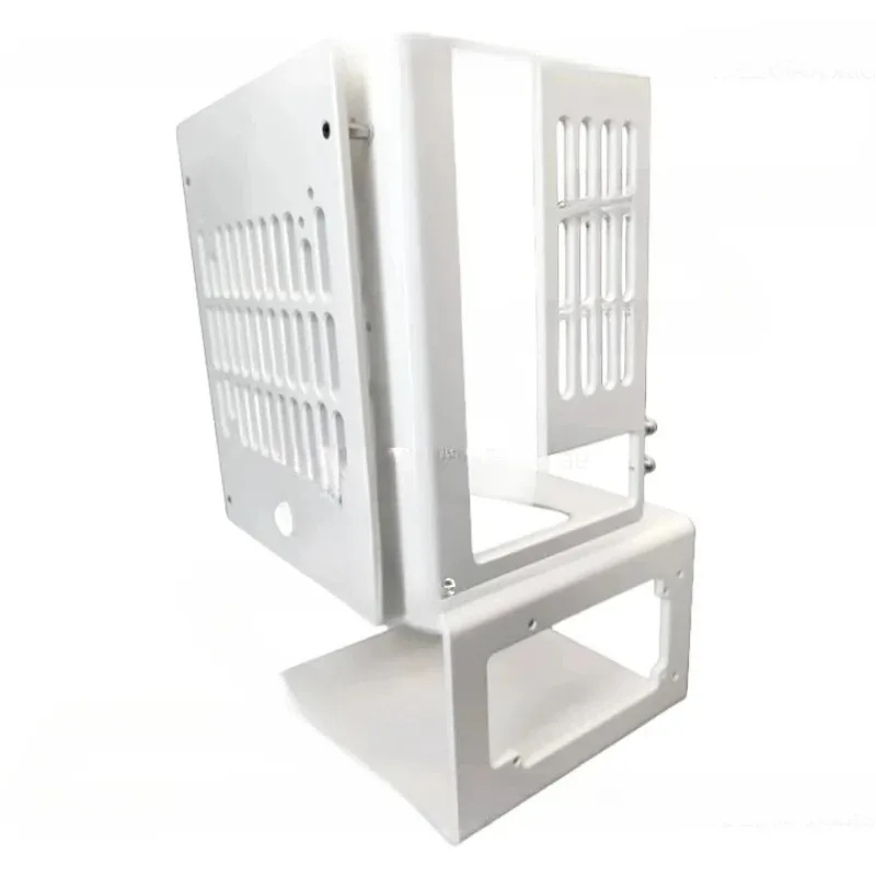 JXK-J1 Personalized Water Cooled Computer ITX Chassis All Aluminum Open Vertical Mini SFX ATX Power Supply