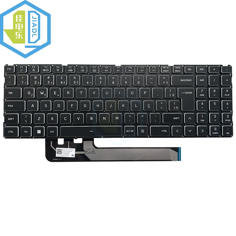 

PT-BR Brazil Brazilian Backlit Keyboard For MECHREVO Z3 Air Pro Z2 Air-s GM5TGEO Z2 Z3 A62 Avell A62 GWTN156-2 Newly
