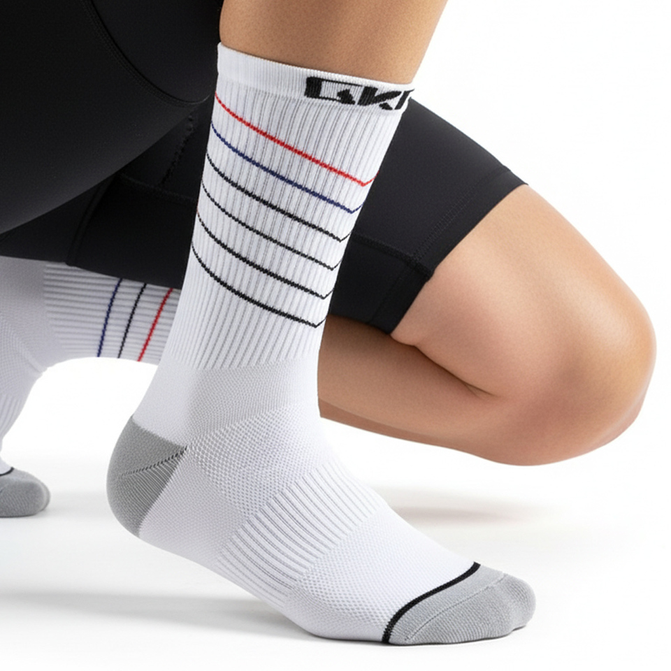  Men Cycling Socks Professional Road Mtb Bike Women Compression Racing Outdoor Unisex Sports Road Bike Running Mtb Mtb Knee-high 