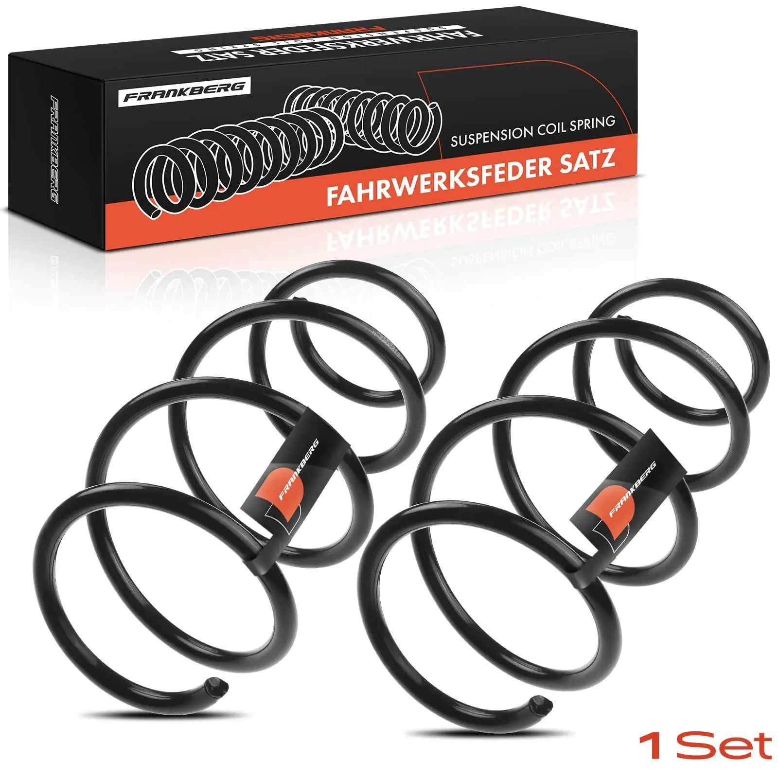 Frankberg 2x ressort de châssis essieu avant pour VW Golf BA5 BV5 Skoda Octavia 5E3 NL3 NR3 5E5 5E6 Bj à partir de 2012 5Q0411105GG RA4122