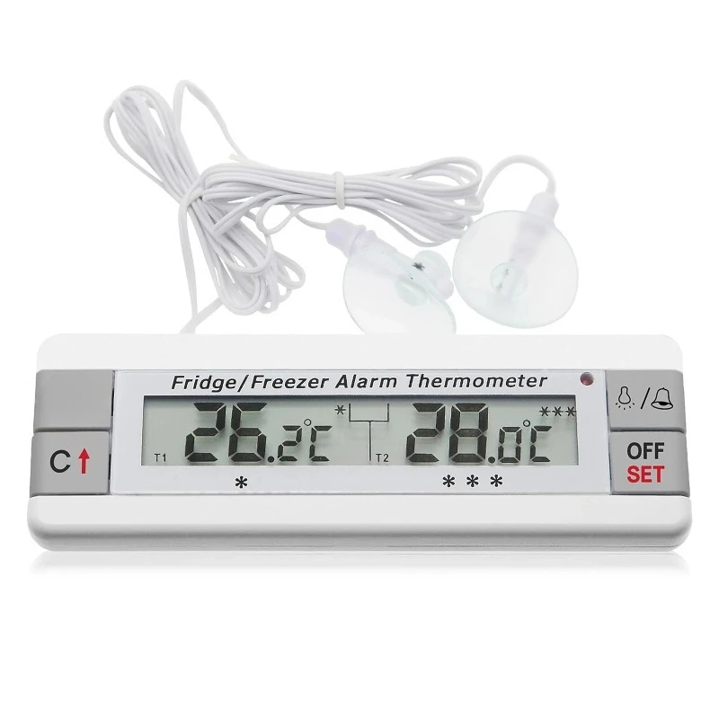 AMT-113 HACCP Refrigerator/Freezer Alarm Thermometer Temperature Monitoring and Alarm Instrument