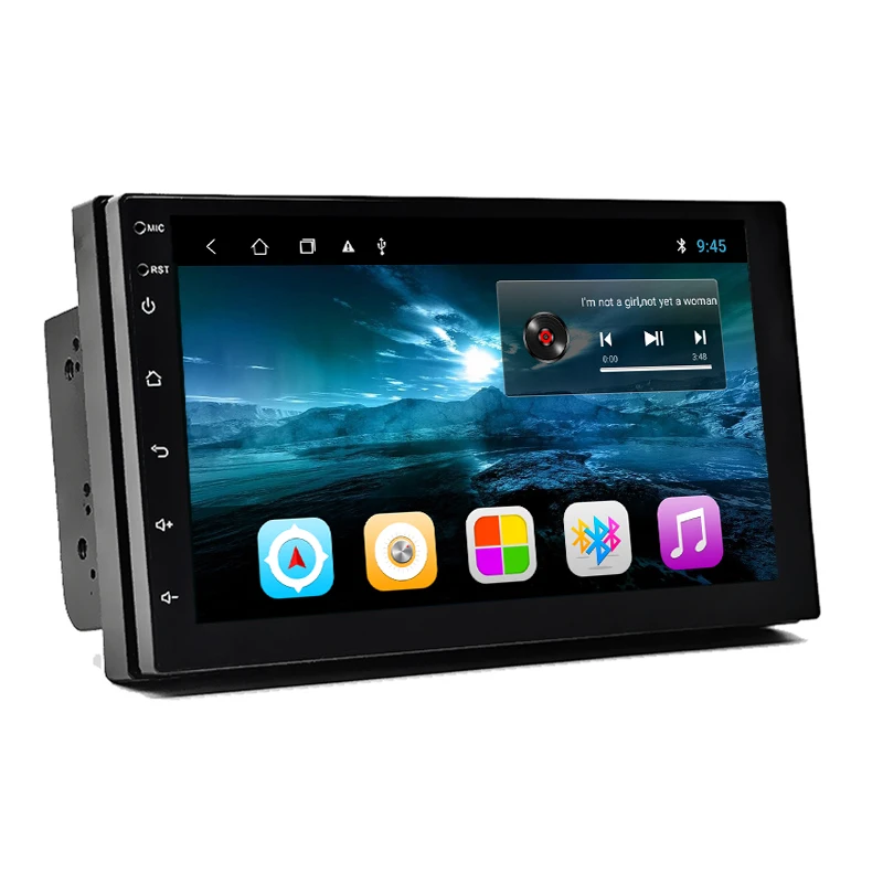 Autoestereo Mg6 Radio de coche 7 pantalla táctil FM USB AUX reproductor MP5 de coche compatible con cámara de visión trasera Dvd