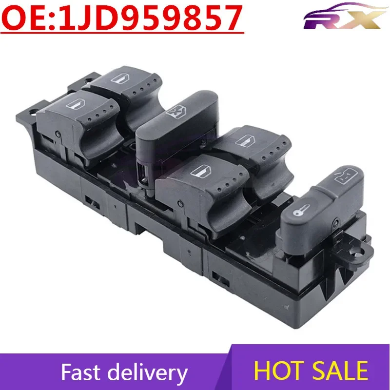 

НОВИНКА: Главный переключатель управления стеклоподъемниками 1JD959857 для VW Golf/Passat