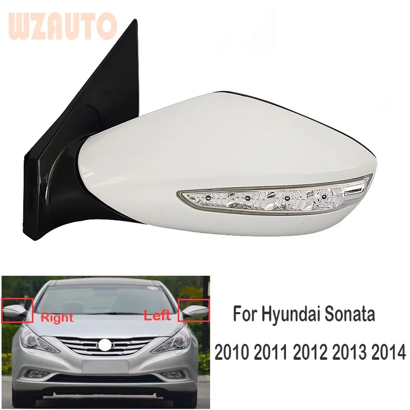 

Auto Door Wing Side Rearview Mirror Assembly For Hyundai Sonata 8th Generation 2010 2011 2012 2013 2014 2015