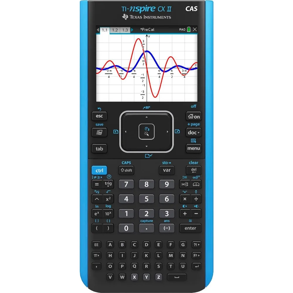 CAS Color Graphing Calculator with Student Software (PC/Mac)