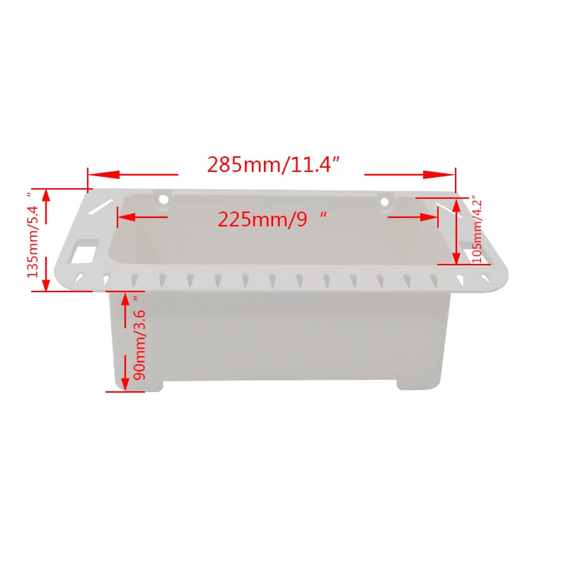 ISURE MARINE Yacht Ship Storage Box Storage Rack Fishing Boat Storage Rack Fishing Fishing Tool Box Storage Fishing Accessories