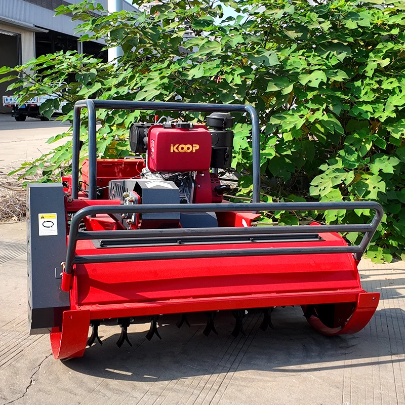 Customized EPA Approved Remote Control Lawn Mower Front Flail Mower Grass Cutter