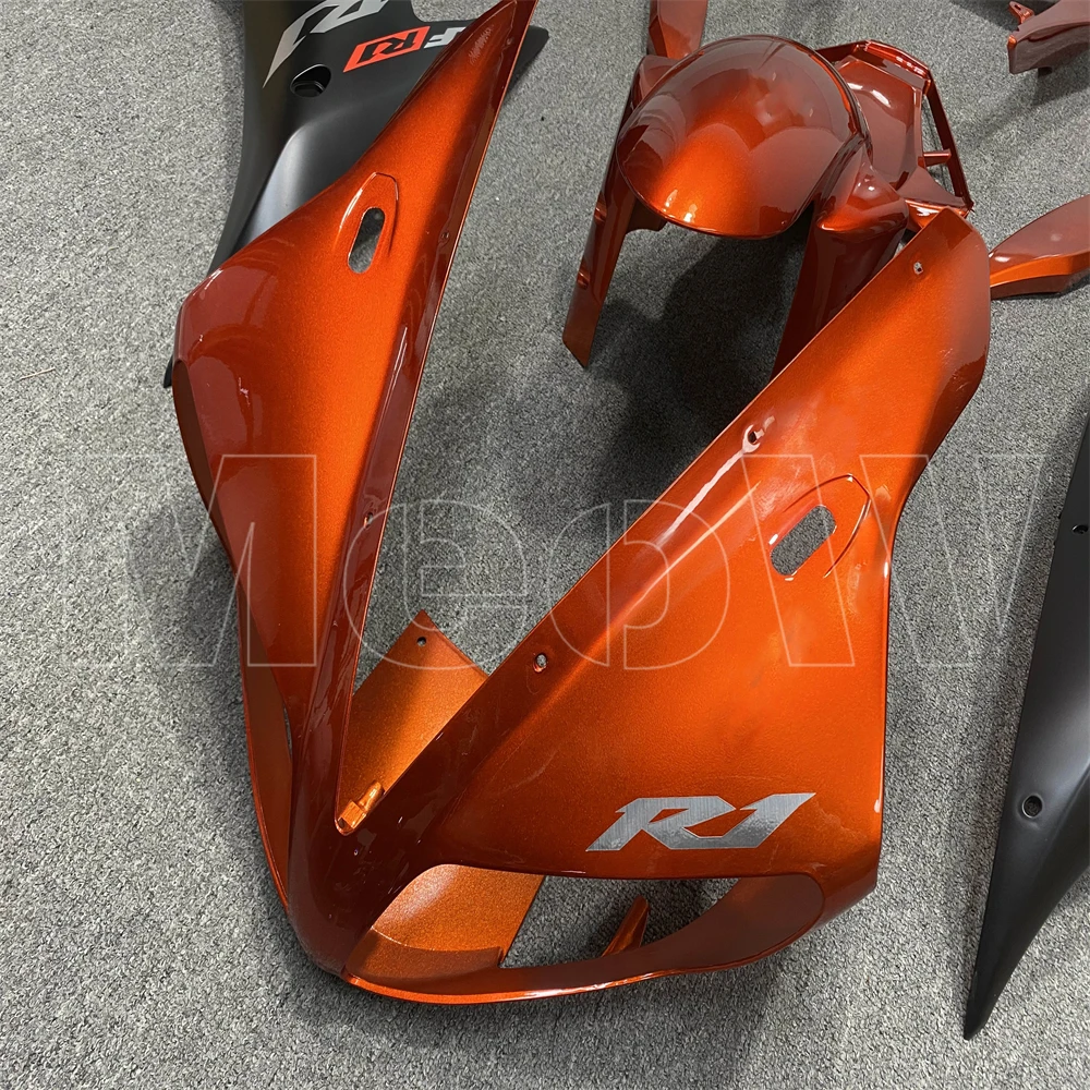 Motorcycle Fairings Kit Injection for YAMAHA YZFR1 02 03 YZF R1 2002 2003 YZF1000 YZF-R1 Bodywork Set Gold black image 2