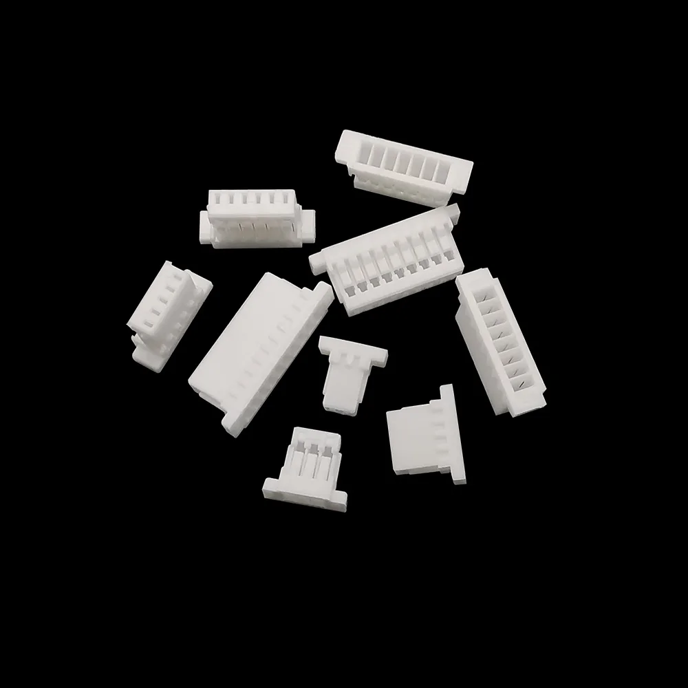 1Box JST SH 1mm Connector Set SH 1.0mm Pitch Female Housing and Pre-Crimped 28AWG Wire Cables for Electronic DIY Projects