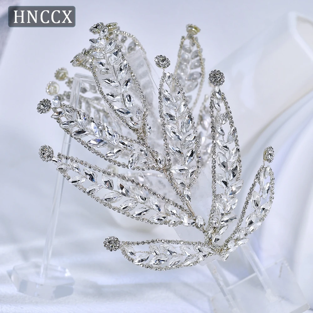 

YouLaPan HP501 Bridal Hair Accessories Rhinestone Headband for Wedding Head Jewelry Bride Headwear Pageant Diadem Headpiece