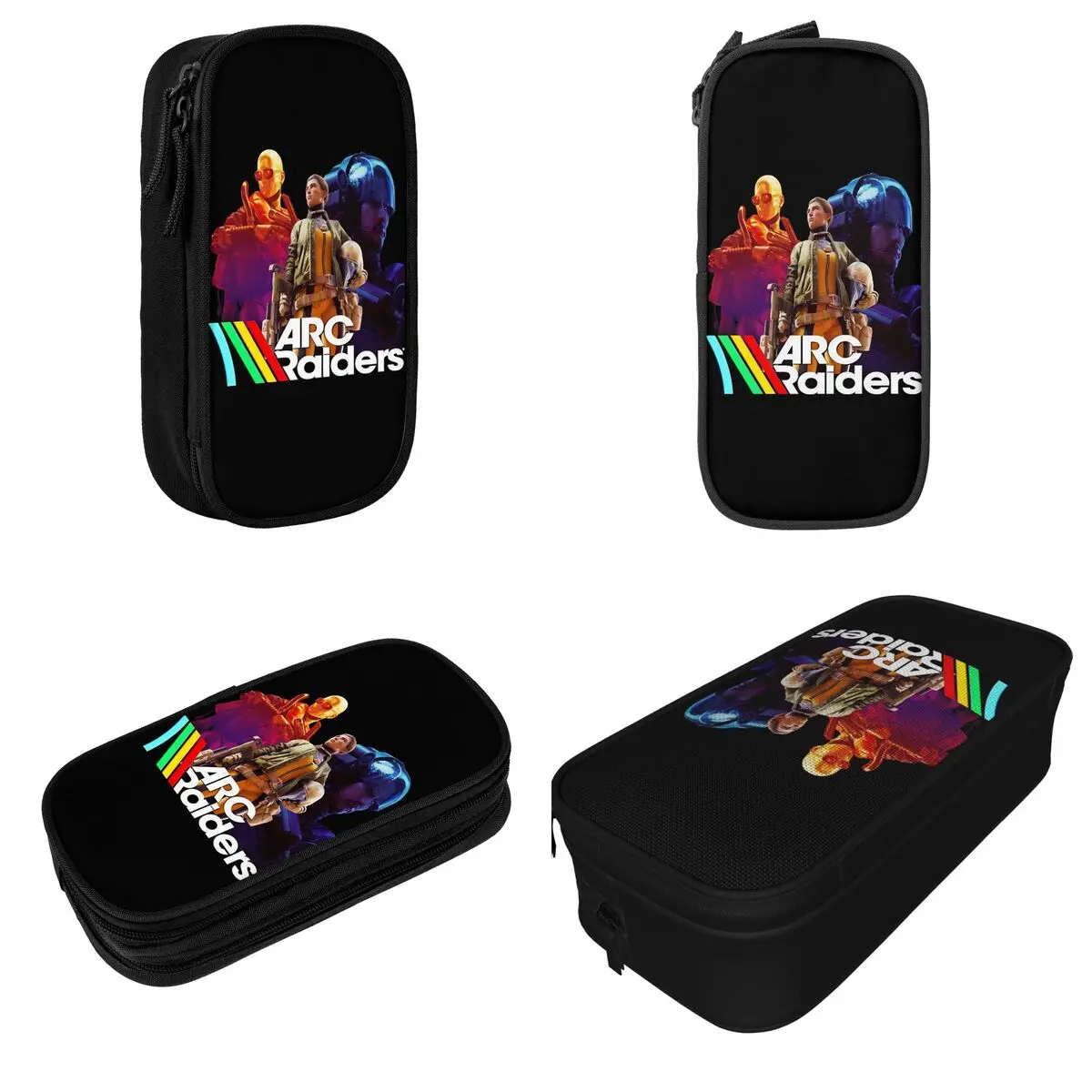 Creative Arc Raiders Video Game Pencil Case Pencilcases Pen Kids Large Storage Pencil Bags Students School Gift Accessories