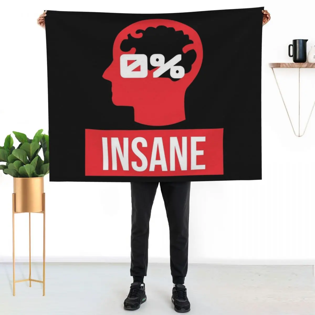 

Phasmophobia Insane Throw Blanket Easy Care Comfortable Blanket for Couch