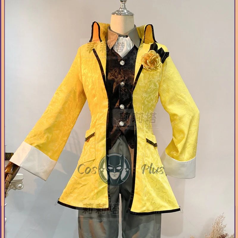 

Аниме Лен Косплей Костюм Женщины Мужчины Желтый Костюм Хэллоуин Наряд Полный Комплект Карнавальная Рождественская Вечеринка Игровая Униформа