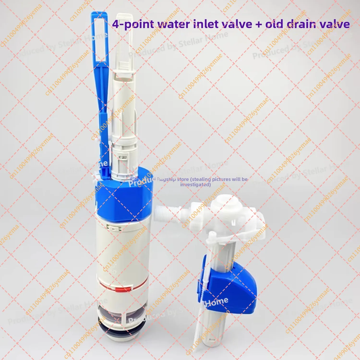 Toilet Fill Valve Compatible with TOTO Hidden Wall Water