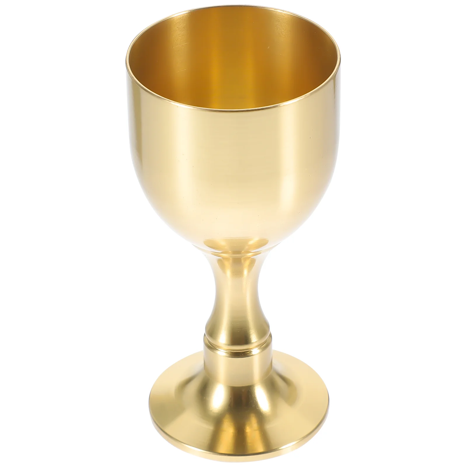 

Goblet Exquisite Buddhism Cup Wear-resistant Offering Delicate Holy Decorative Metal Brass Multi-function Ornaments