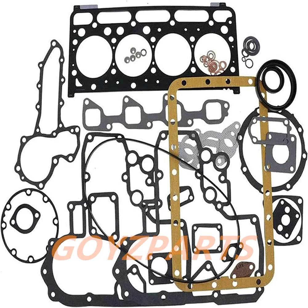

Полный комплект прокладок для Kubota, полный комплект прокладок для двигателя с прокладкой головки цилиндра, OEM V2403, запчасти для автомобильных аксессуаров