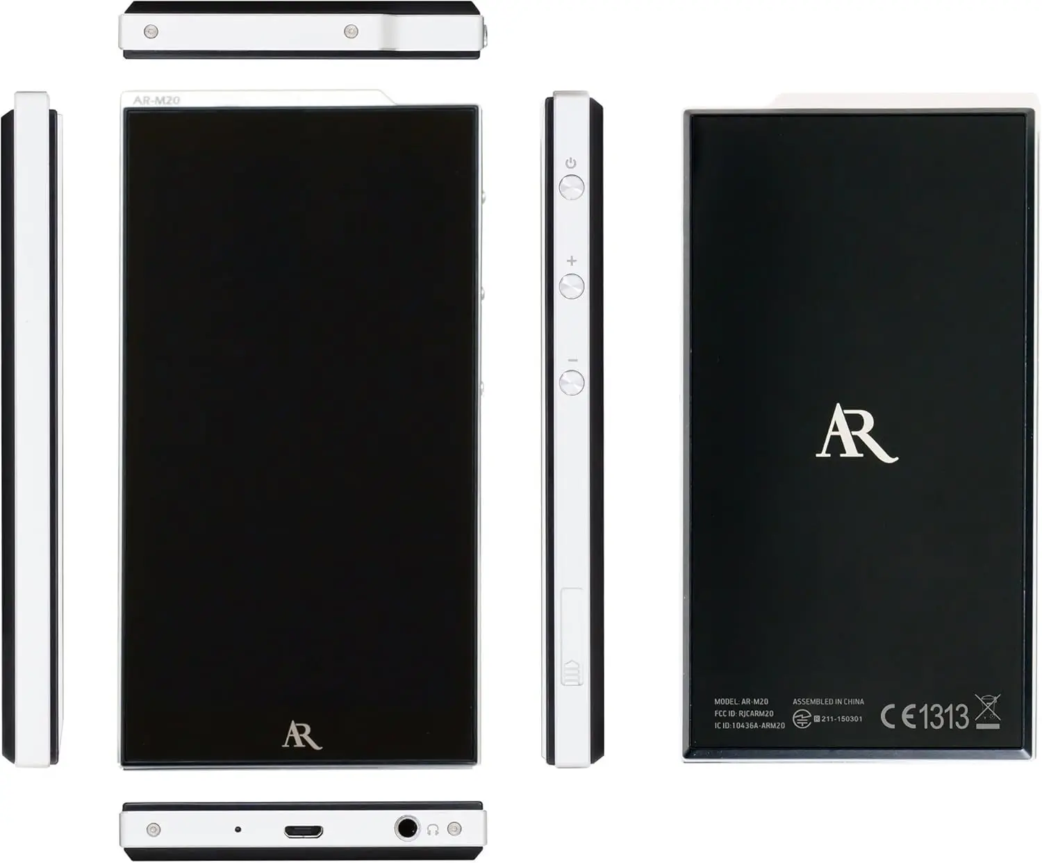 مشغل موسيقى محمول عالي الدقة Ar-m20 للبحث الصوتي 32 جيجابايت مشغل صوت رقمي MP3 عالي الوضوح نموذج رسمي AMP/DAC/DAP