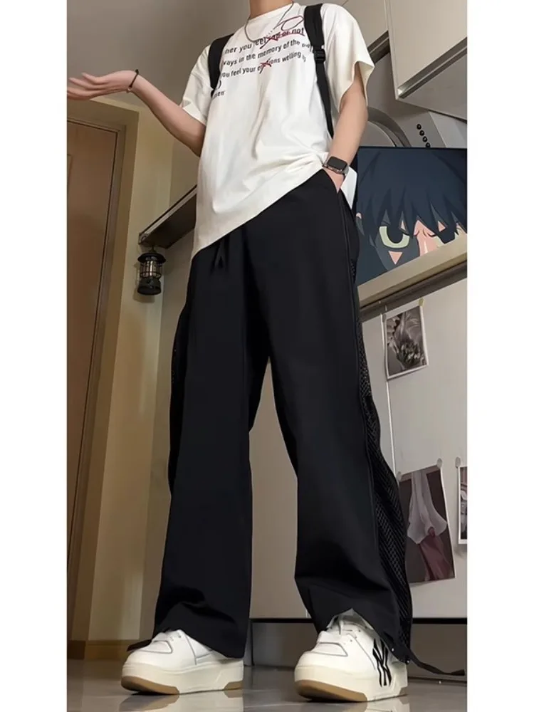 

Bla Samurai Paratrooper Pants Men's Summer Nylon Waterproof Qui Dry Ice Silk Me Sports Long Trousers Loose Fit Casual P...