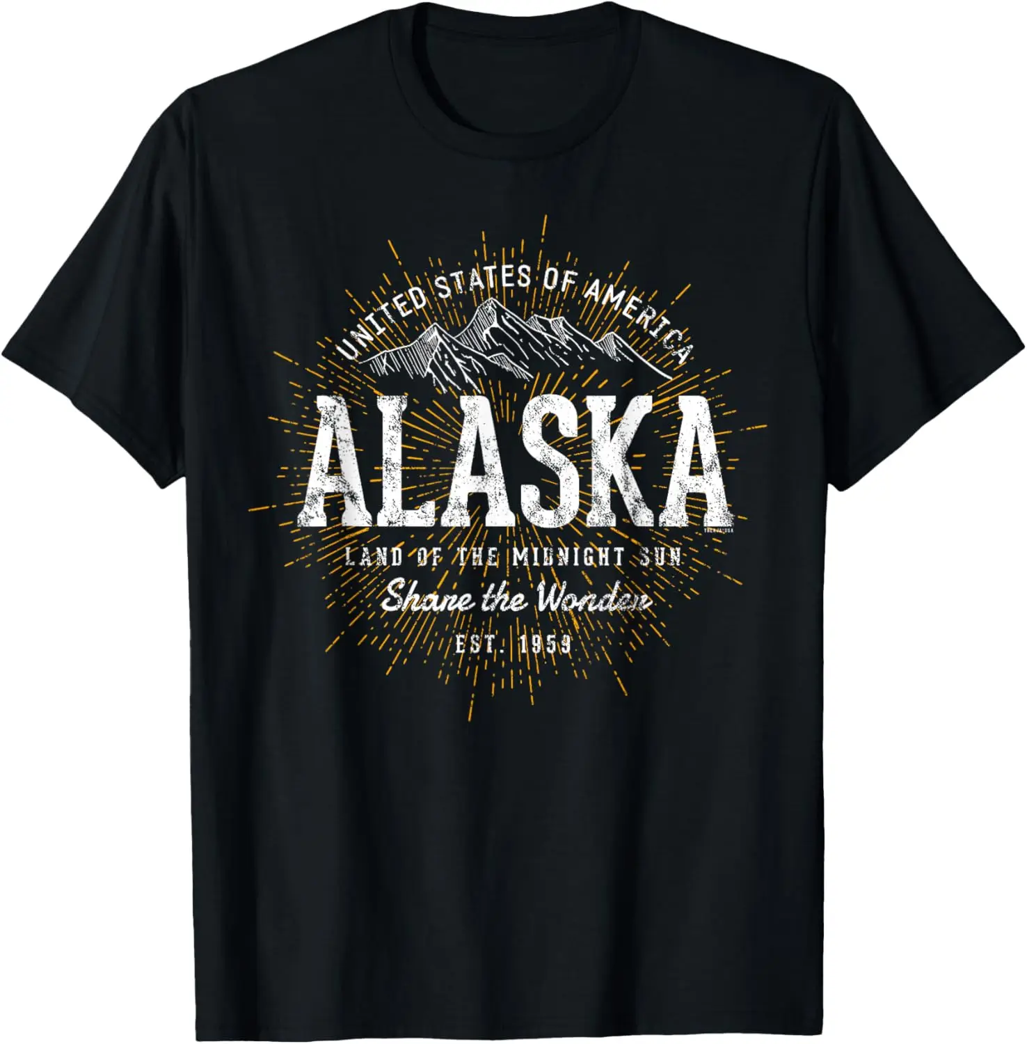 

Футболка Alaska Vintage Retro State of Alaska