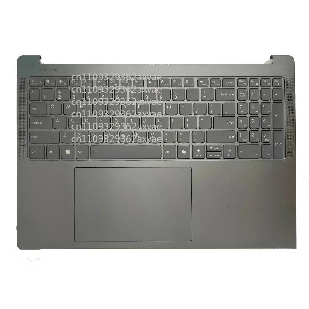 New For Lenovo Yoga Pro 9 16IMH9 83DN Palmrest Upper Case US Backlit Keyboard