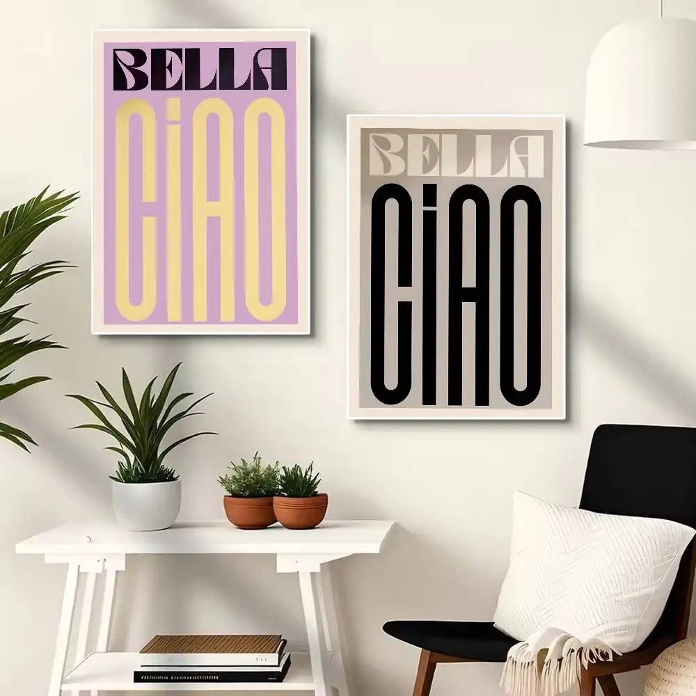 ملصق مستوحى من كلمات الموسيقى، ملصق فني ذاتي اللصق مقاوم للماء، ديكور جدران غرفة القهوة والبار #4