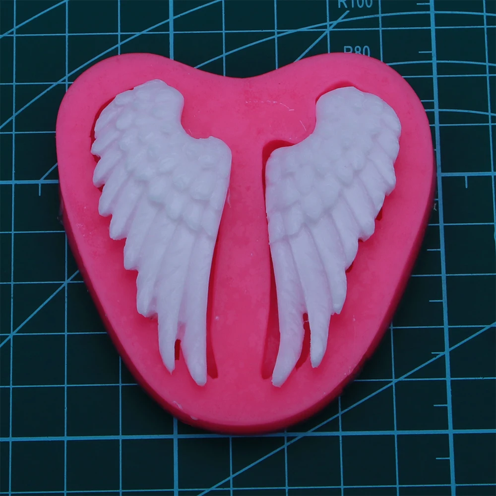 

Feather Wings Silicone mold Tipi party Dream catcher fondant mold cake decorating tools chocolate gum paste mold