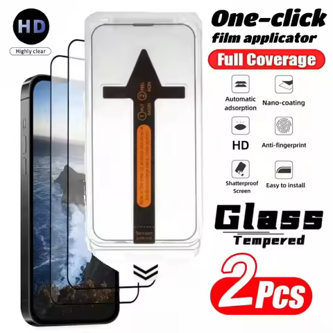 2PCS Fingerprint Unlock Screen Protectors For Samsung A56 5G A36 A26 A16 A55 A54 A33 S25 Edge S22 S23 S24 Ultra Plus S21 S20 FE