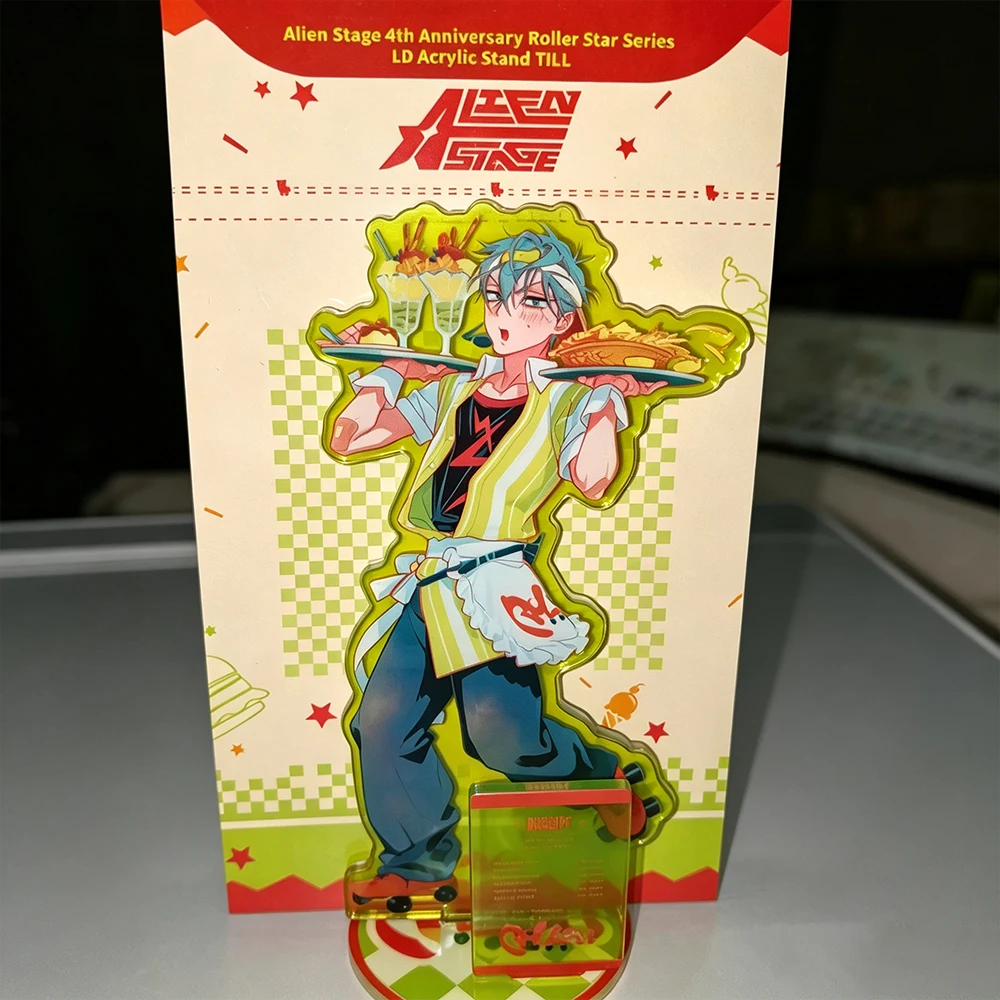 Anime Alien Stage Ivan Till Cosplay Standing Plate Acrylic Figure Desktop Decoration Stand Unisex Collectible Ornament Accessory view 6