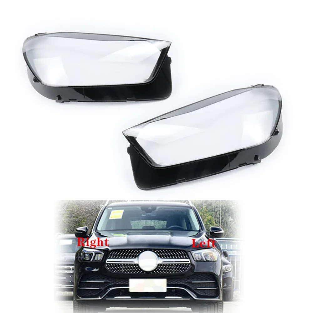 

X-T for Mercedes Benz GLE W167 2019 2020 2021 Car Headlight Cover Head Lamp Lens Shell