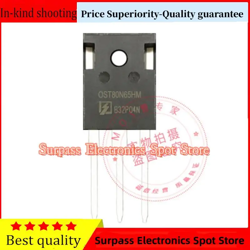 10PCS-100PCS  OST80N65HM  650V 80A   TO-247 Price Superiority-Quality guarantee