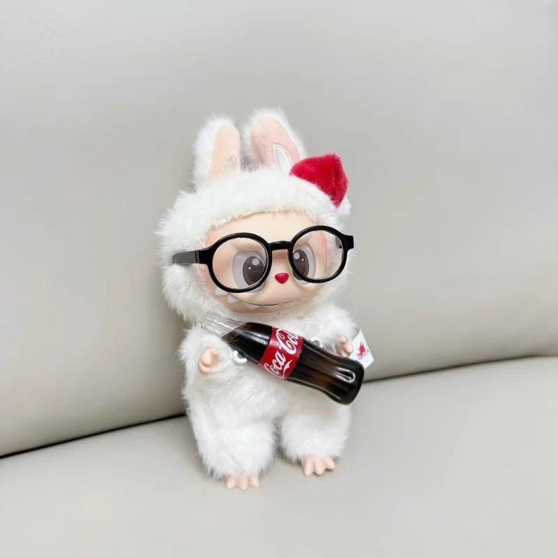 15 17cm Mini Plush Doll'S Clothes Outfit Accessories For Korea Kpop Exo For Labubu Idol Glasses Sunglasses Pearl Necklace Gift