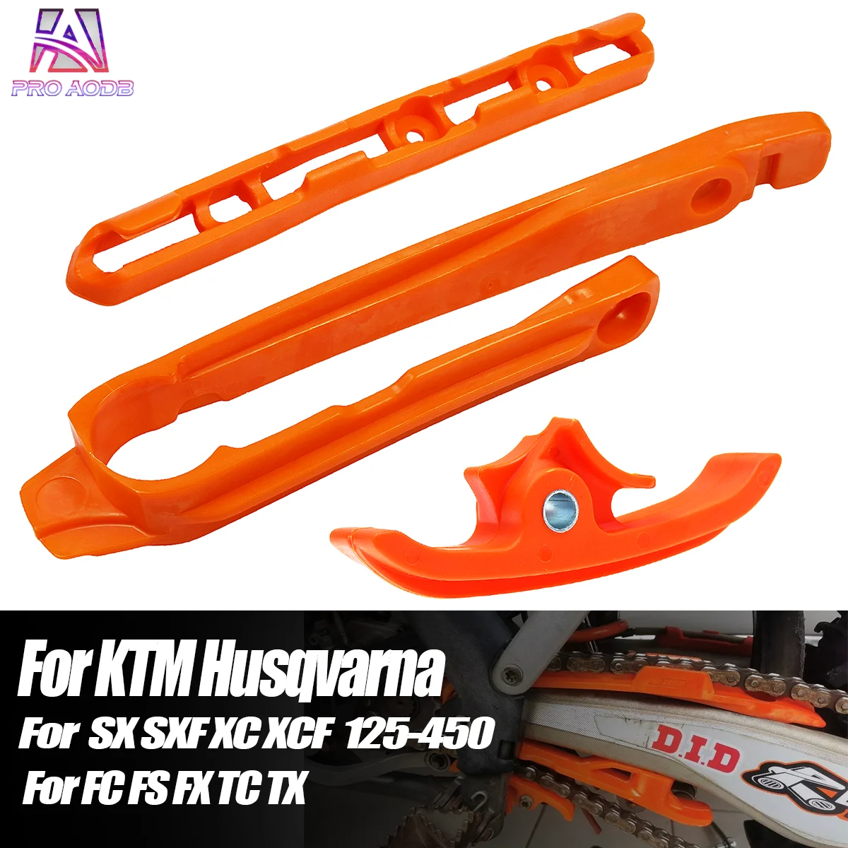 Swing Arm Chain Guide Slider Chain Protector For KTM Husqvarna SX XC EXC EXCF XCF SXF FC FE FS FX TC TE TX 125-450 Accessories