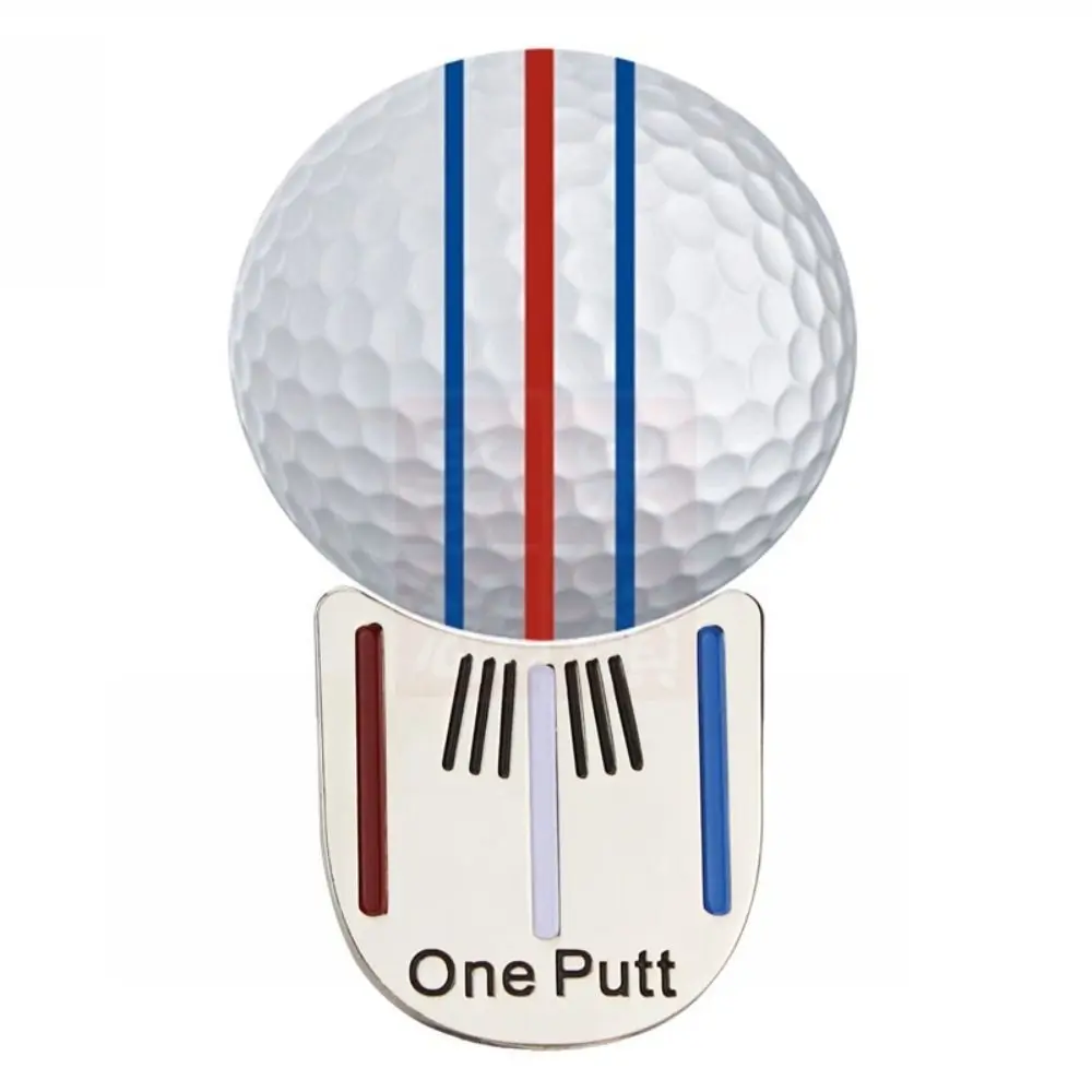 with Magnetic Golf Ball Marker Removable Golf Gadget Putting Alignment Tool Training Aid Ball Position Mark For All Golfers