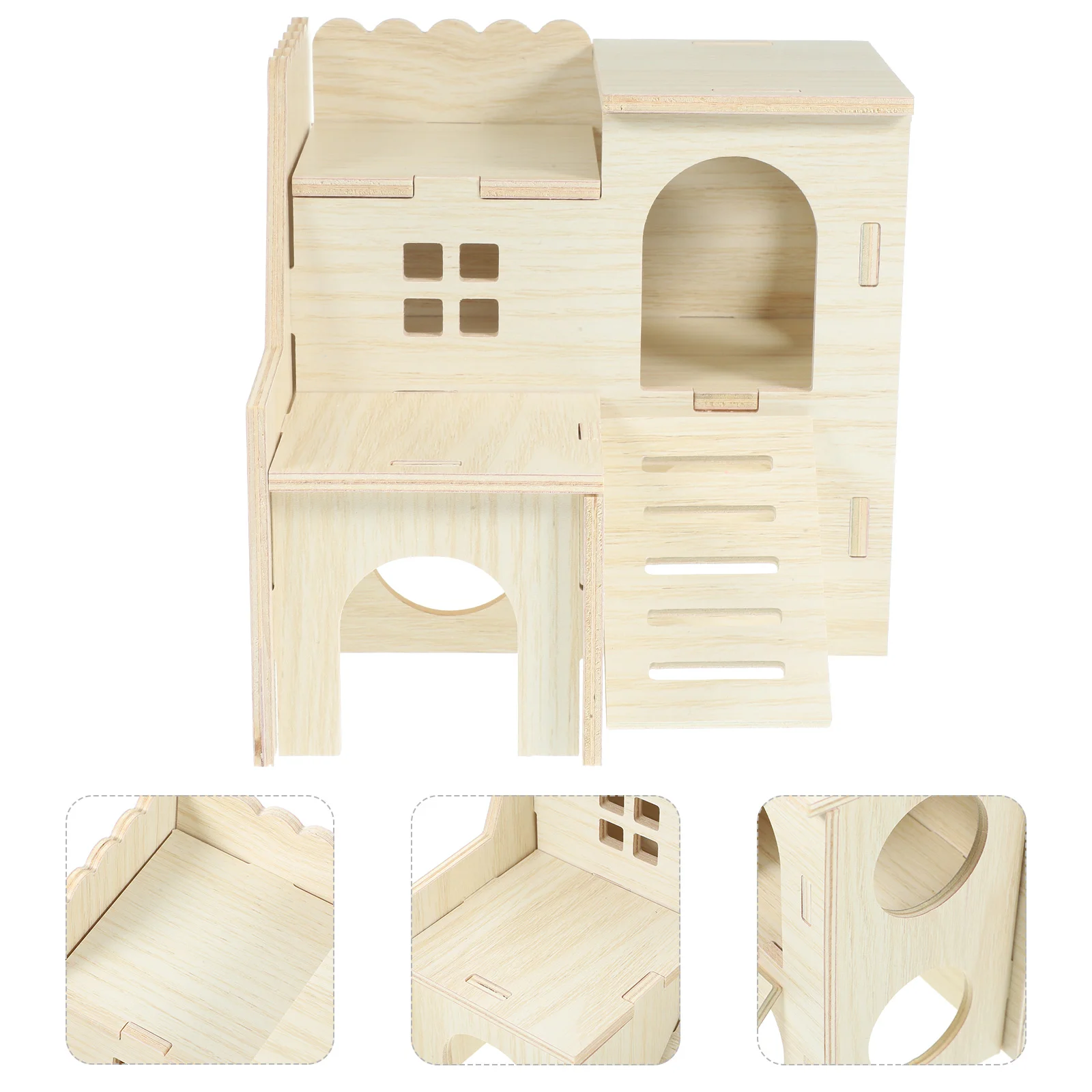 

The House Guinea Pig Houses and Hideouts Cage Hamster Delicate Household Rat Supplies