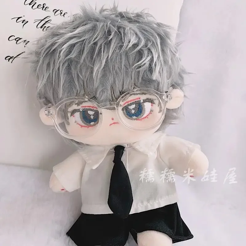 Anime Gintama Sakata Gintoki Boneca de pelúcia, Pelúcia muda de terno, Roupas de vestir, Brinquedos Cosplay, Presentes, 20cm