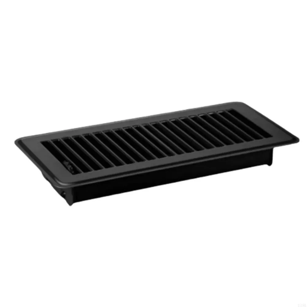 Cubierta de registro de suelo de Metal, cubiertas de ventilación de suelo antibloqueo de alta eficiencia, cubierta de aire, rejilla de acondicionado Central de 4x10 pulgadas