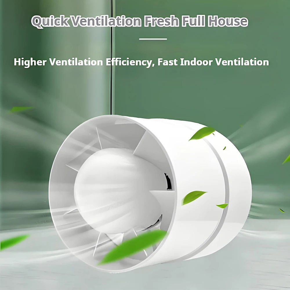 4/5/6 polegada 220v ventilação silenciosa aberturas de ar ventilador extrator exaustor ventilador ventilador banheiro cozinha banheiro