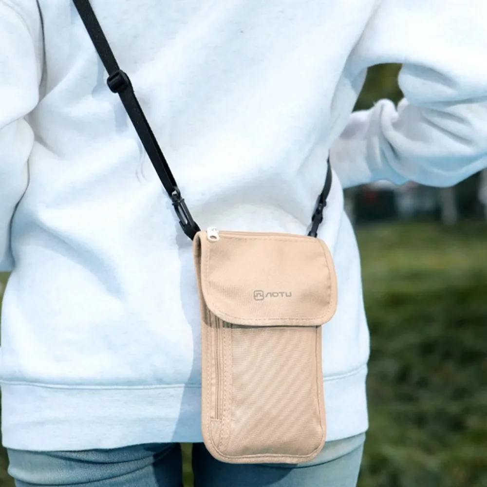 

Аксессуары для путешествий: дорожный кошелек, нейлоновая сумка-клатч цвета хаки и черного цвета, защитный чехол для паспорта, кошелек для паспорта на молнии