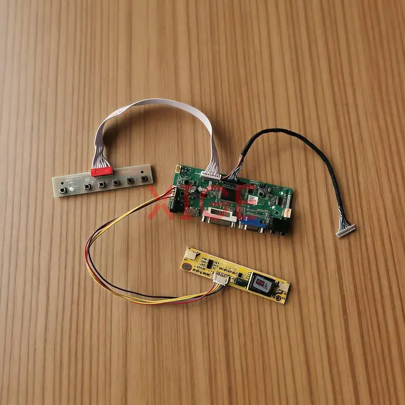

Screen Drive Controller Board Fit QD15XL13 HSD150MX14 HSD150MX15 HSD150MX17 1024x768 1024*768 HDMI+DVI+VGA 20Pin LVDS 2-CCFL Kit