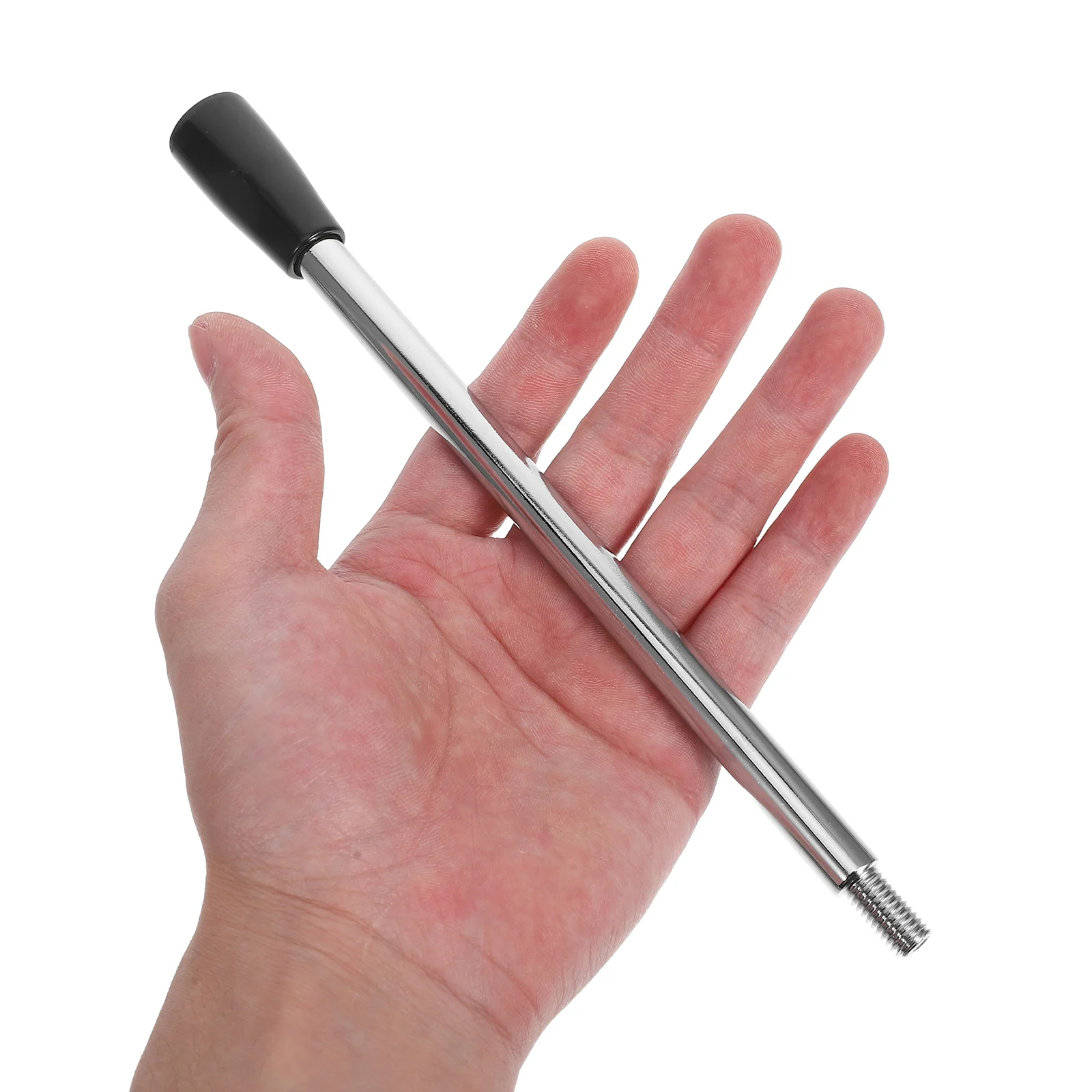 

Table Drill Handle M8x200 Material Precision Manufacturing Lathe Machine Ergonomic Design Revolving Crank Knob Silver