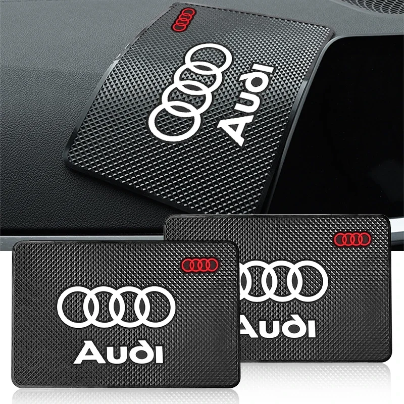 

Car Dashboard Anti-slip Mat Cell Phone Anti-slip Silicone Mat Car Sticky Pad For Audi A4 B5 B6 B7 8P 8V 8L A5 C7 4F A8 Q2 Q7 RS3