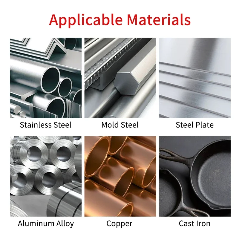 2 pçs contendo cobalto haste hexagonal broca torção broca elétrica perfuração de aço inoxidável alta dureza cabeça rotativa