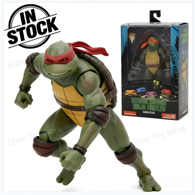 

НОВИНКА! Горячая новинка! Фигурка Черепашек-ниндзя (TMNT Edition) — подвижная модель из фильма, коллекционная аниме-игрушка, подарок.