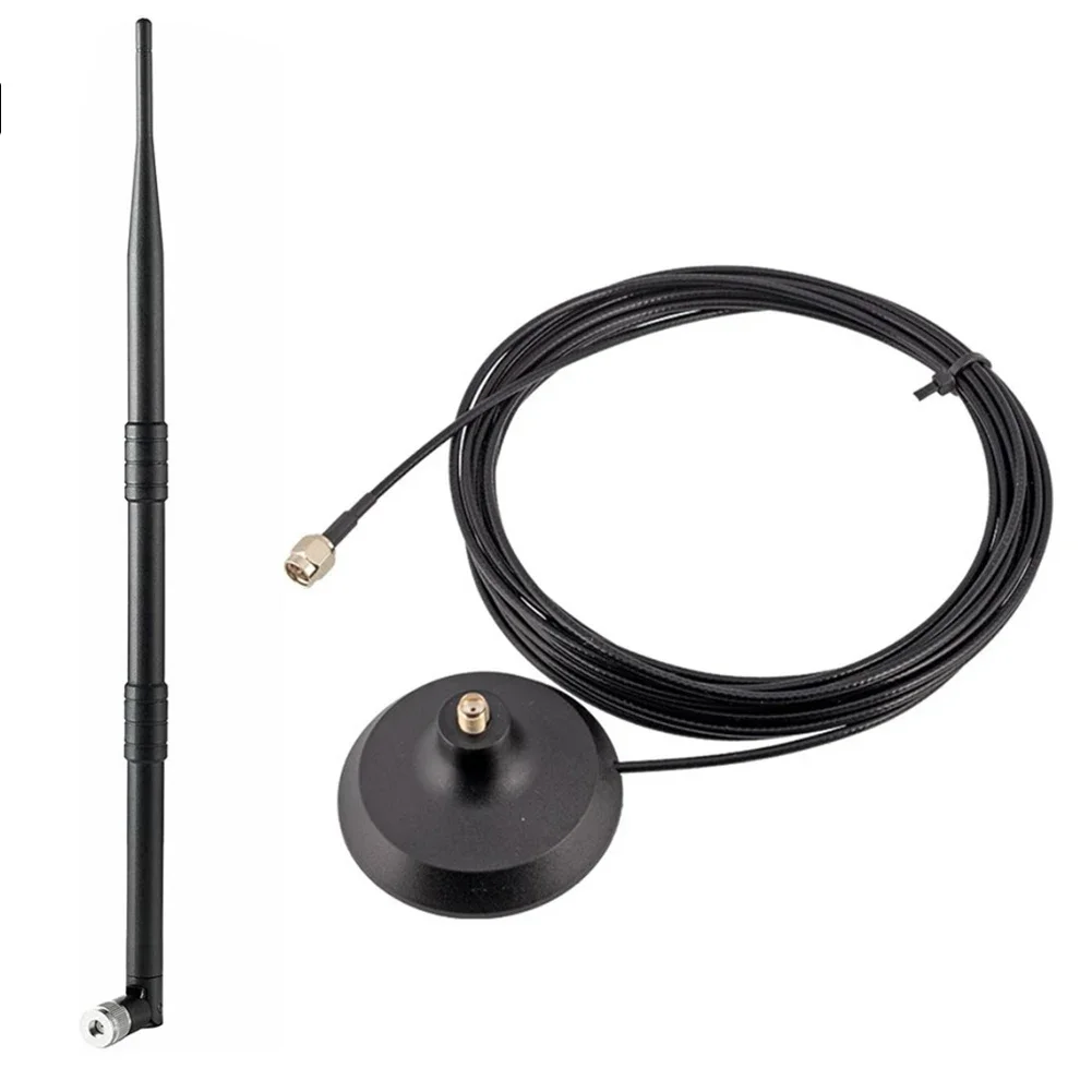 Indoor Use 5.8dBi Indoor Antenna 915 MHz Antenna ABS Material Copper Material Heavy Duty Magnetic Base Omnidirectional