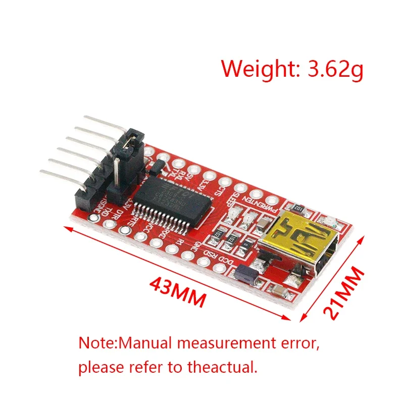 FT232RL FTDI USB 3.3V 5.5V to TTL Serial Adapter Module forArduin Mini Port.Buy a good quality!Please choose me