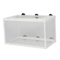 Fish Breeder Box Separation Juvenile Spawning Incubator Fish Hatching Mesh Breeding Isolation Net for Newborn Fry Clownfish