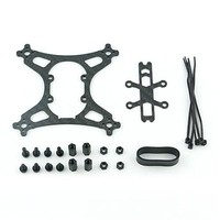 Kingkong 90GT 90mm Carbon Fiber FPV Brushless Racer QAV Frame Kit for 1103 Micro F3 F4 F7 Drone