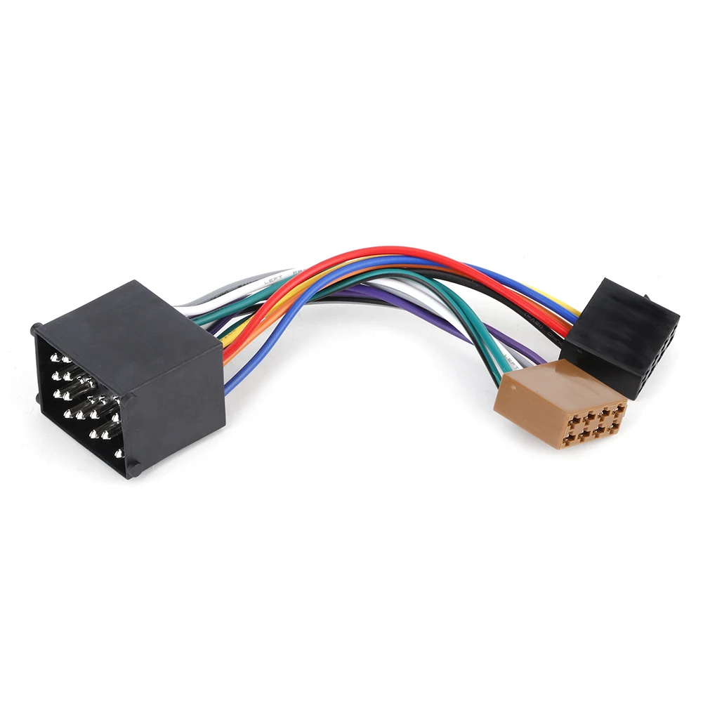 محول راديو السيارة كابل تسخير ستيريو ISO التوصيل يناسب BMW E36 E46 E39 #3
